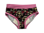 Charger l'image dans la galerie, PRÊT À PARTIR Culotte menstruelle de nuit X-Large - Crâne