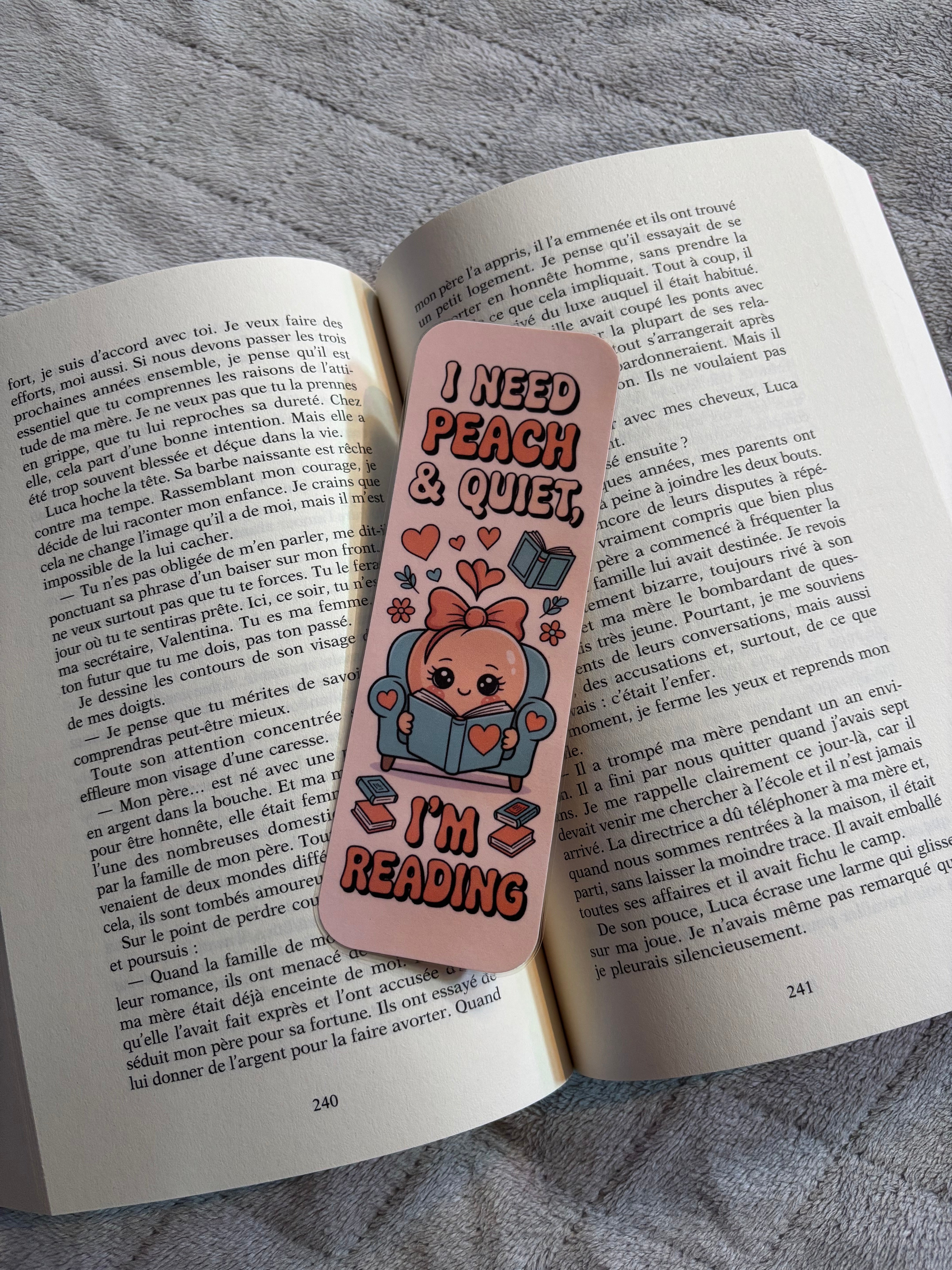 Marque-page I’m reading
