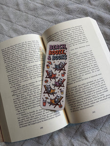 Marque-page Beach, booze & books