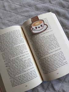 Marque-page magnétique Latté