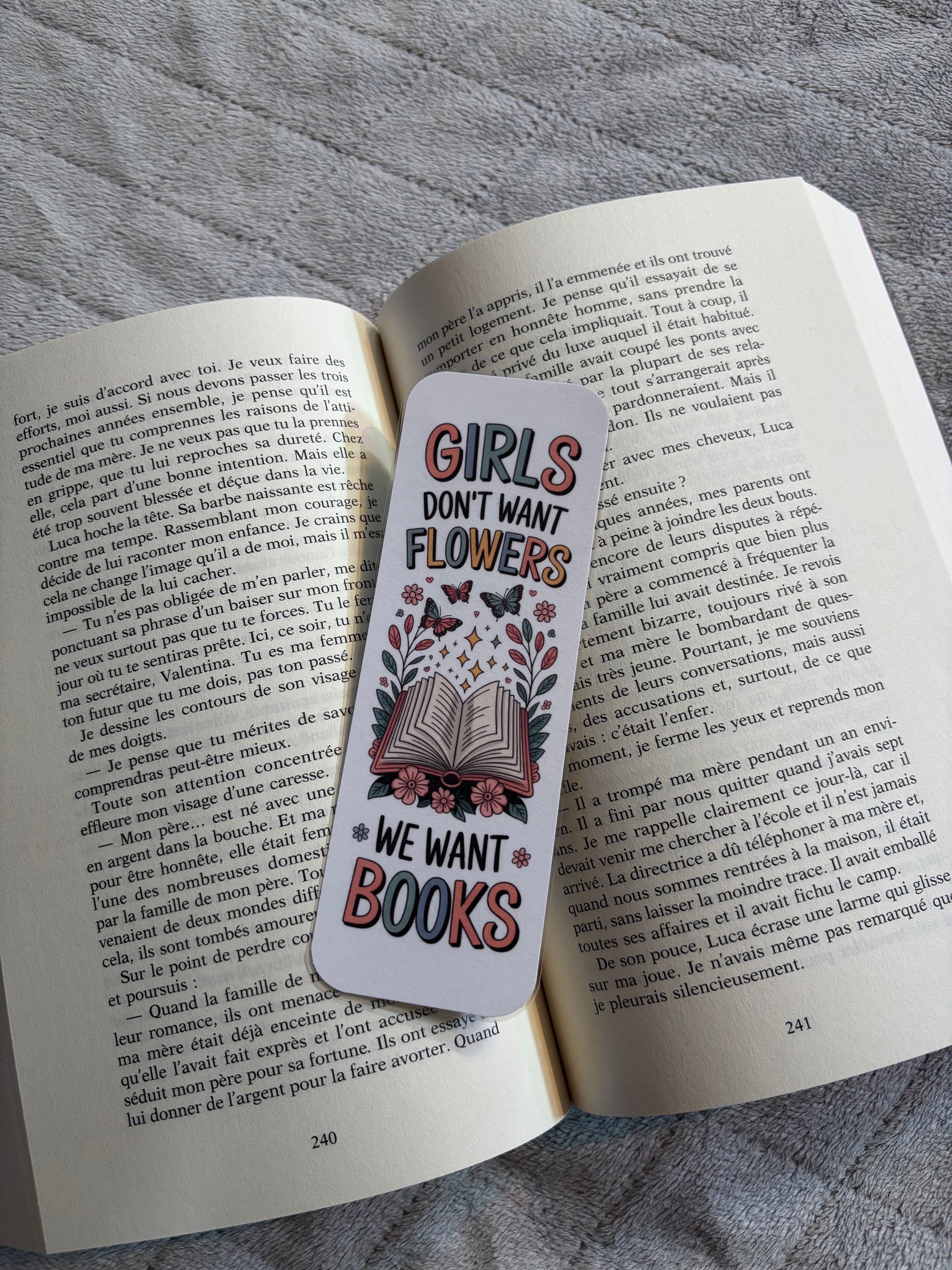 Marque-page We want books