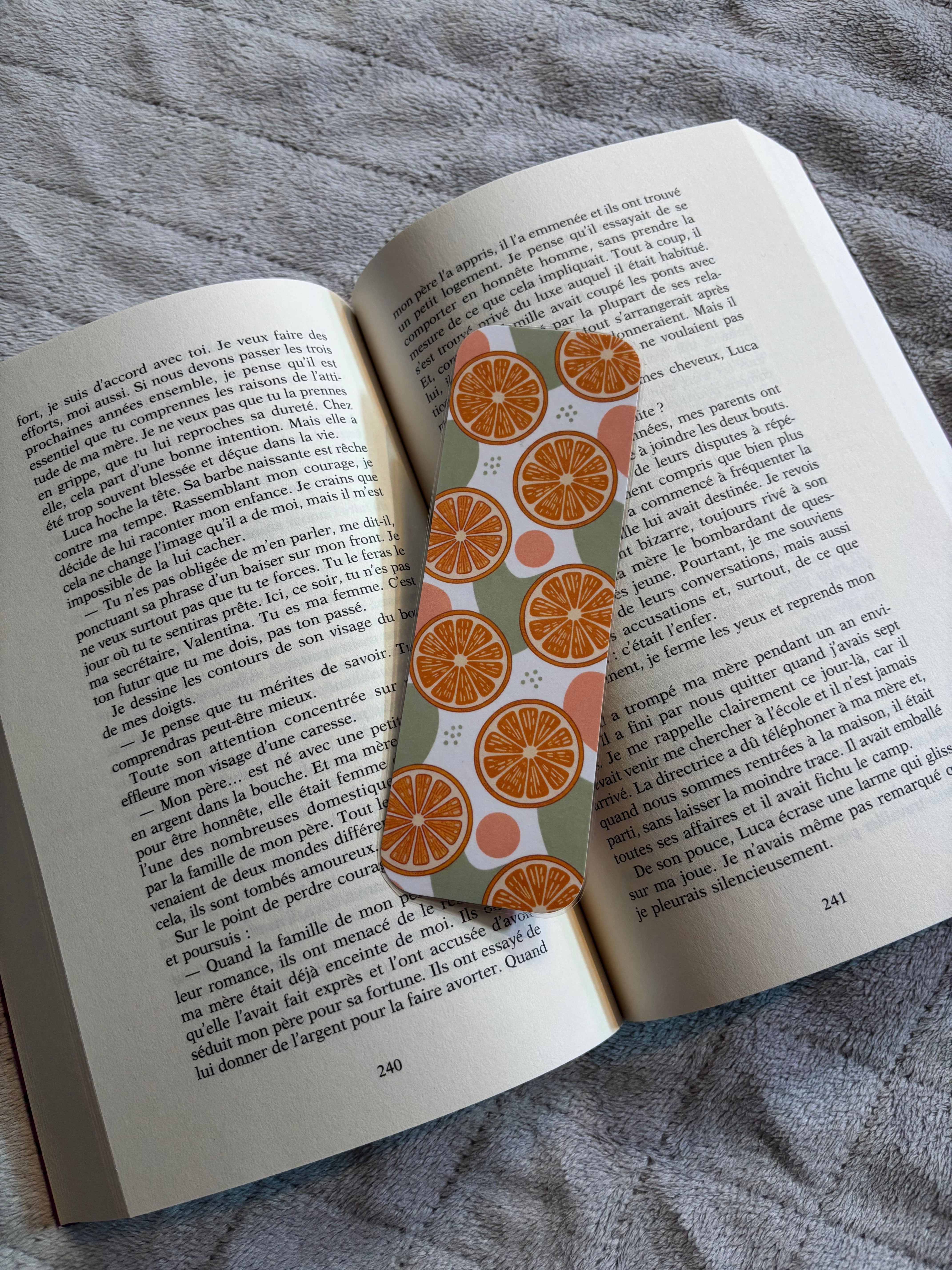 Marque-page Orange