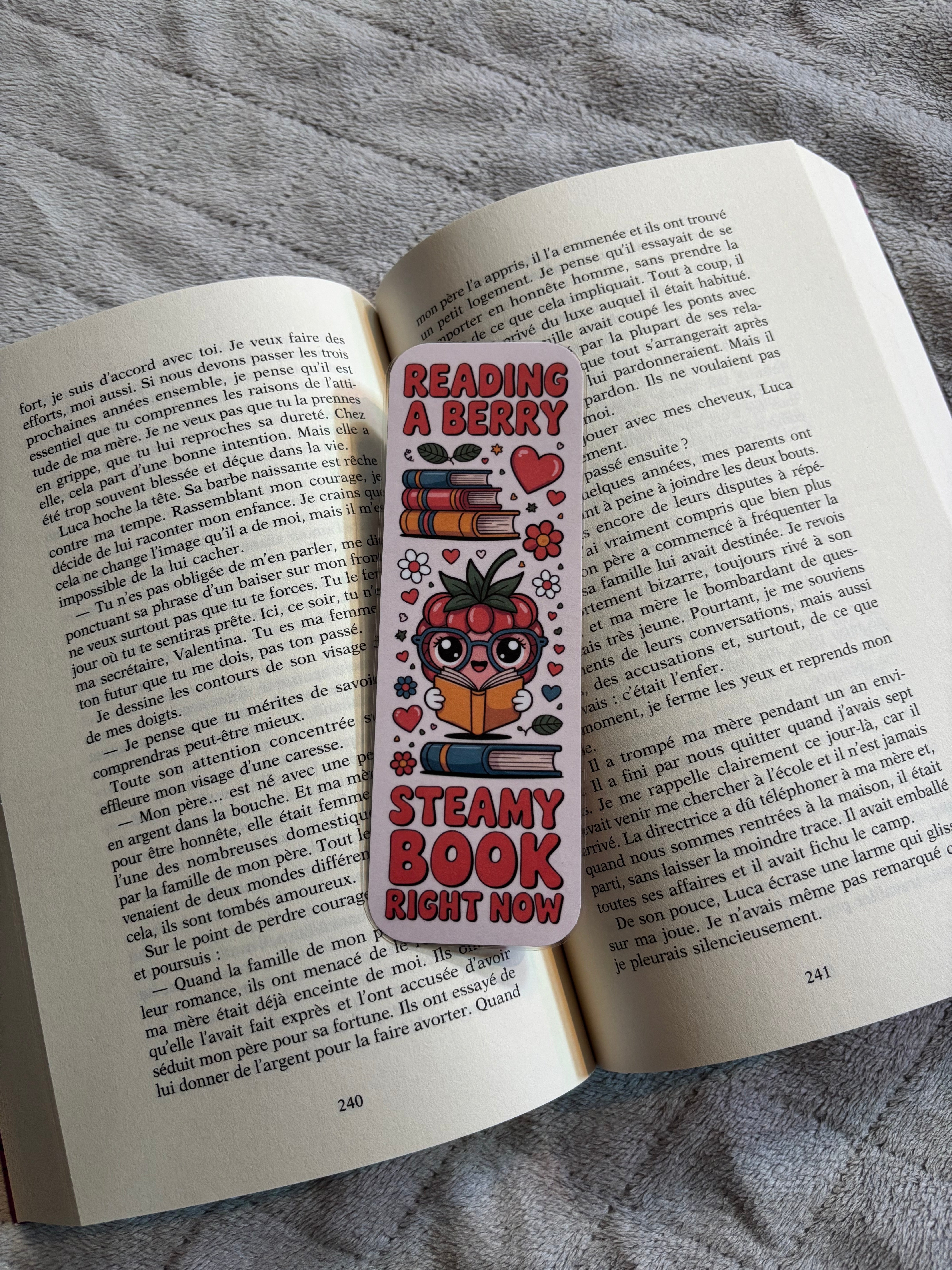Marque-page Framboise