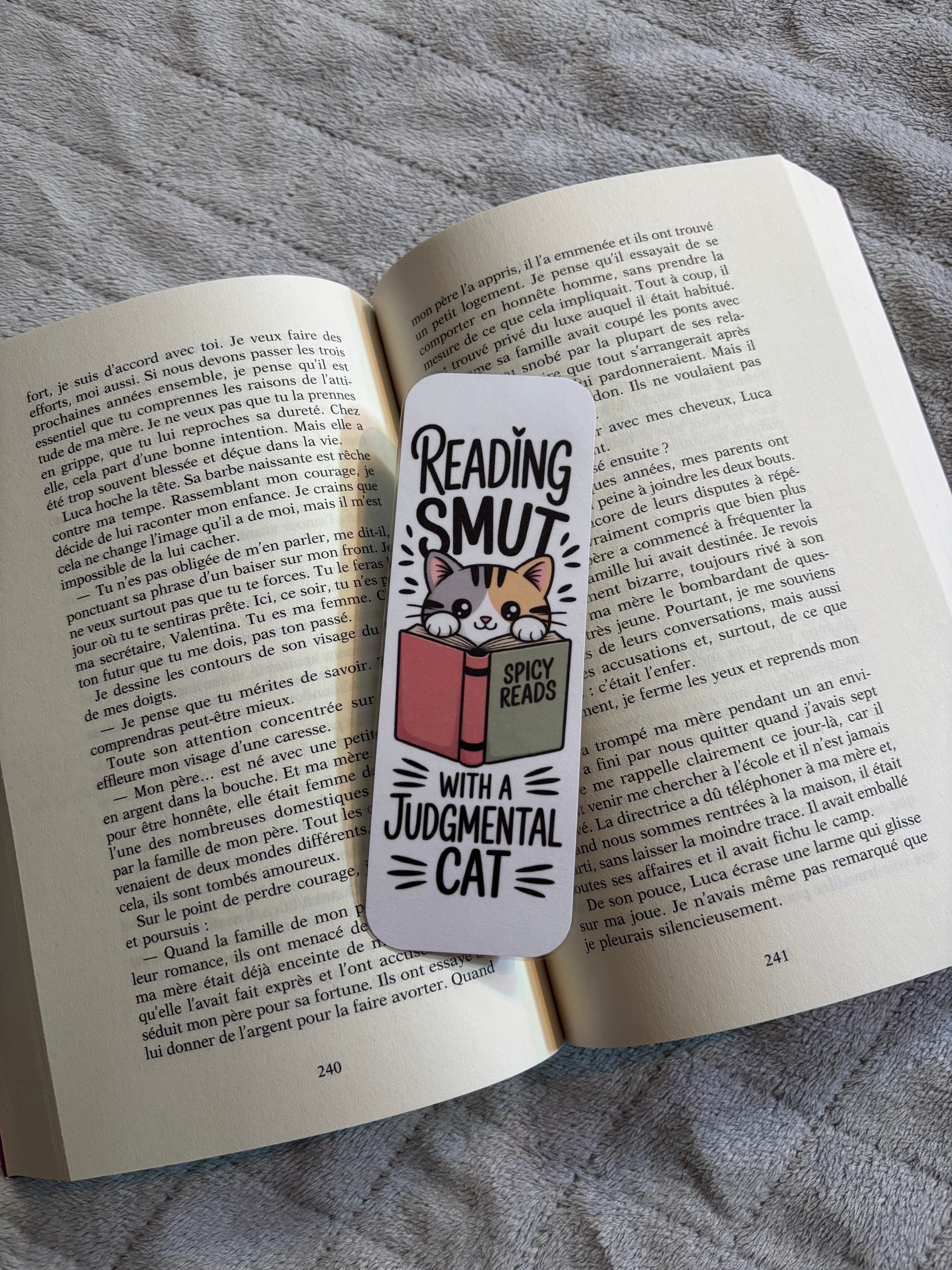 Marque-page Reading smut