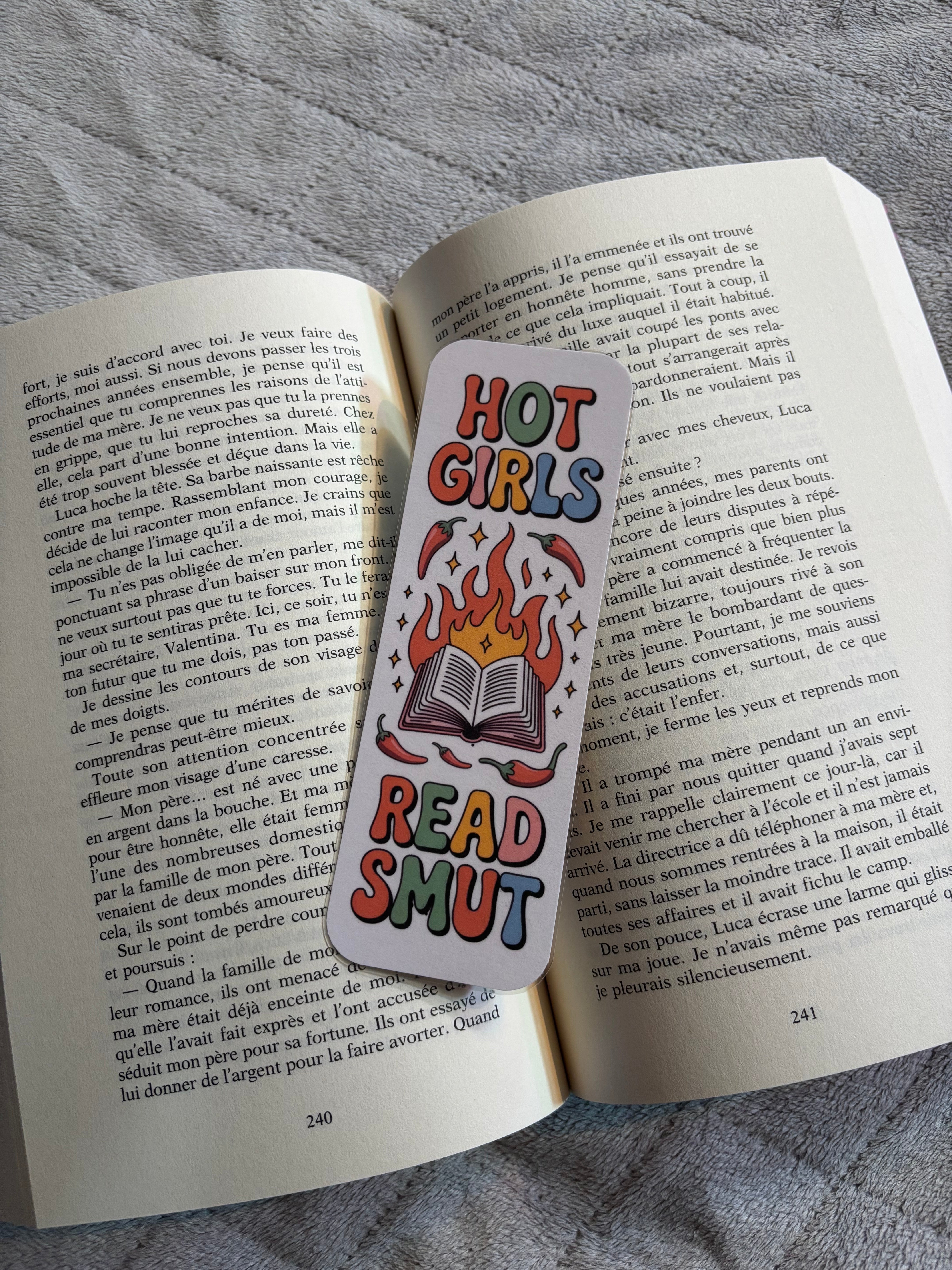 Marque-page Hot girls read smut