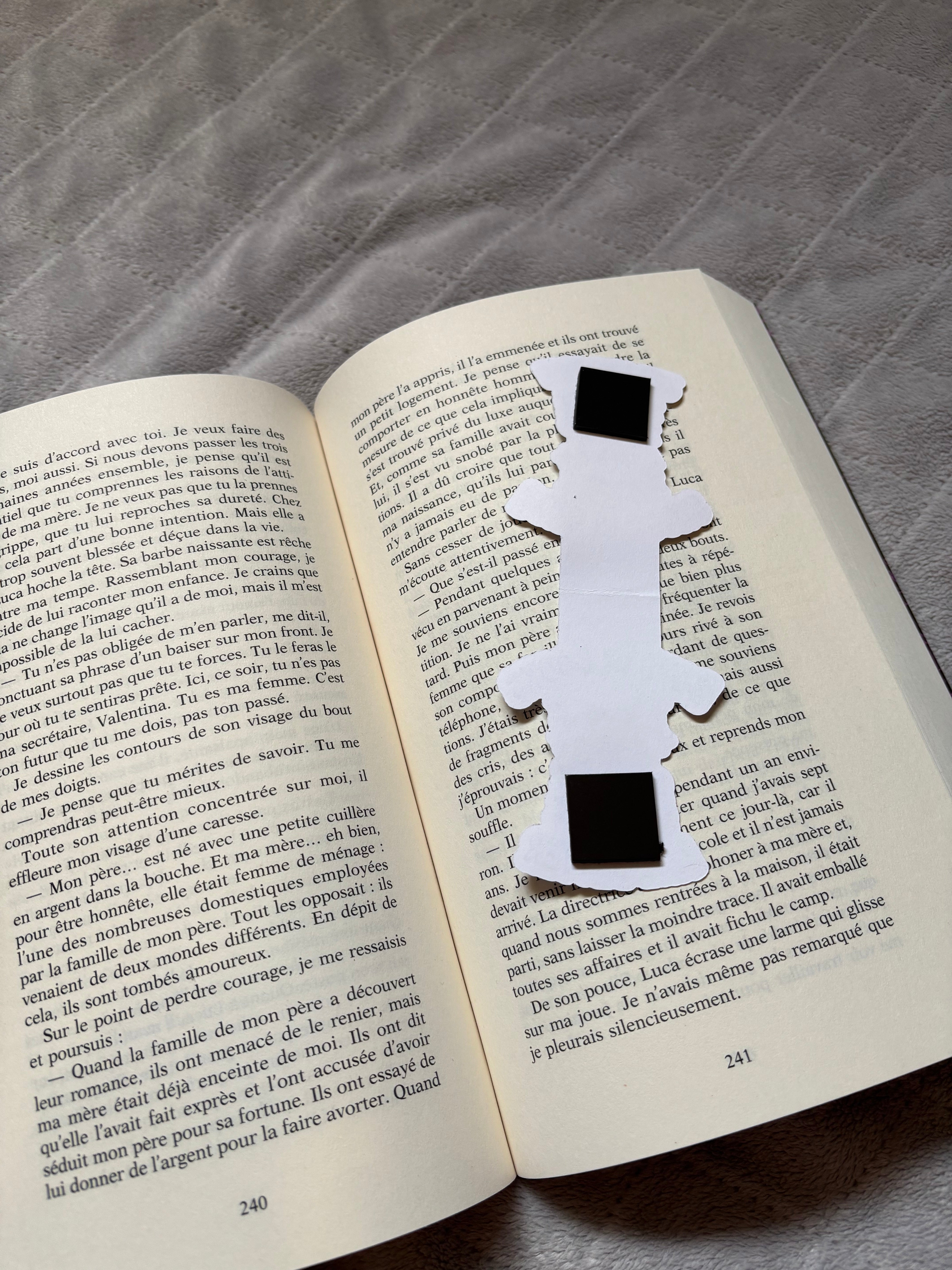 Marque-page magnétique Boys in book