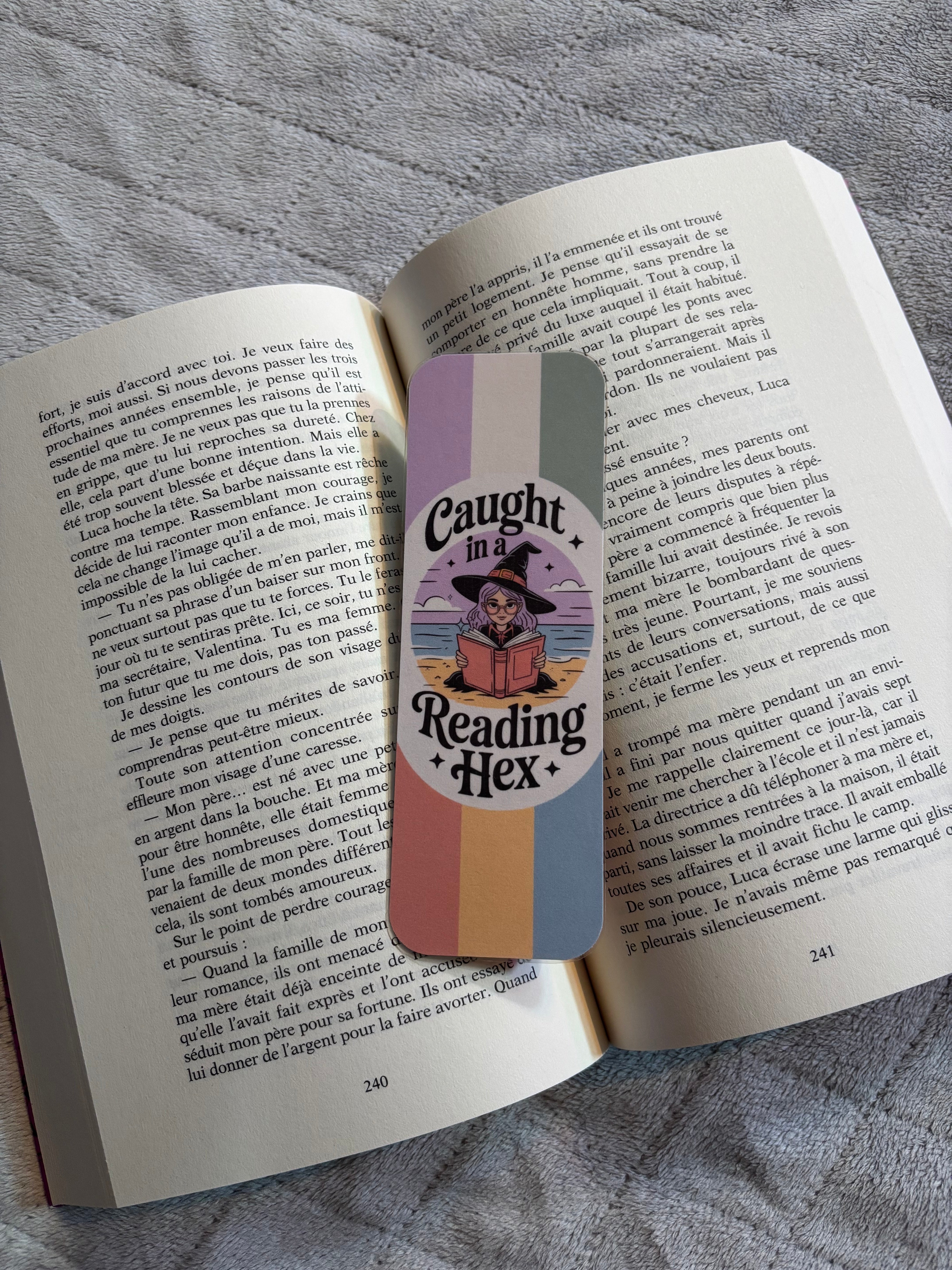 Marque-page Reading Hex