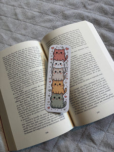 Marque-page Cinq petits chats