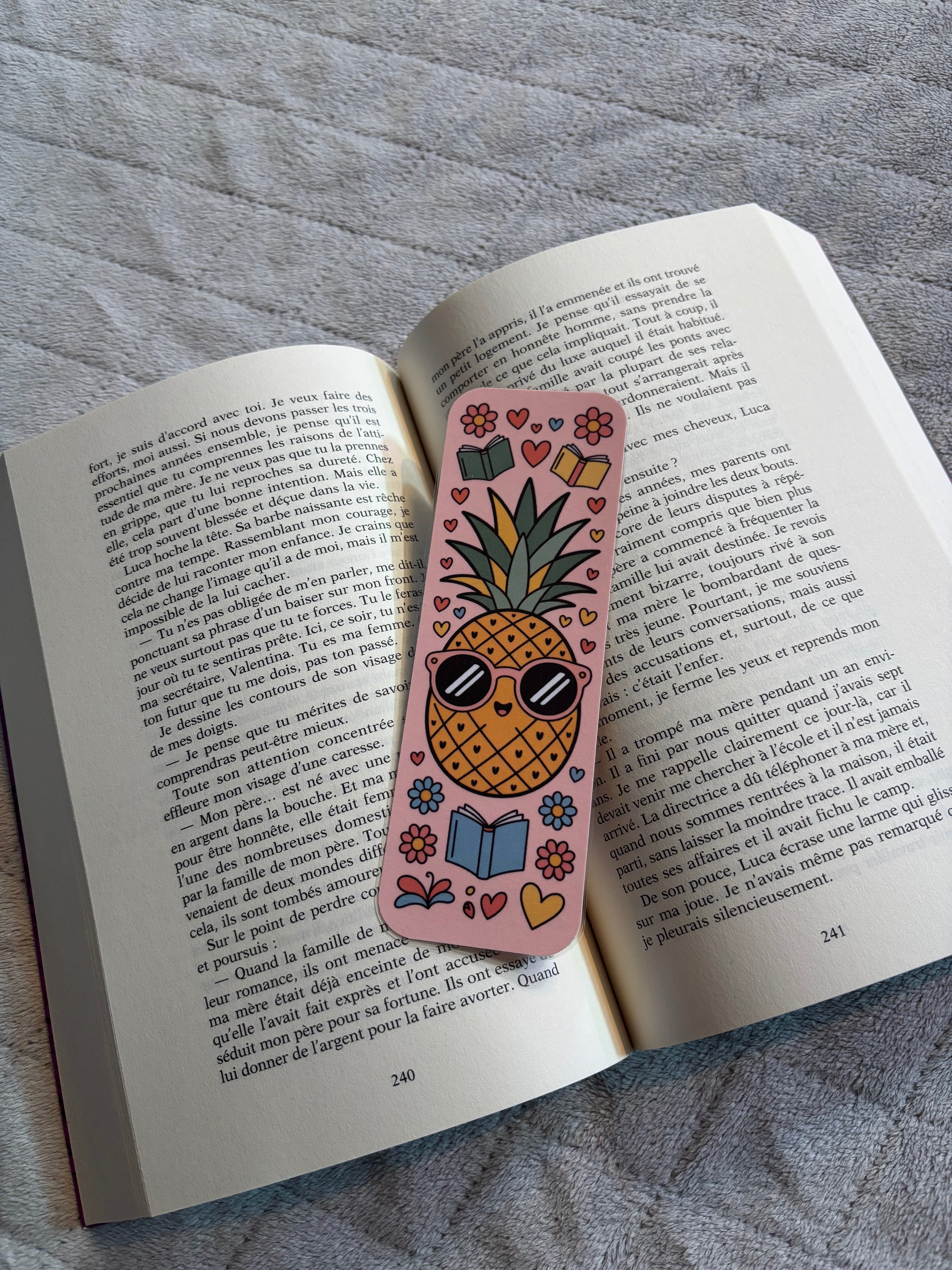 Marque-page Ananas