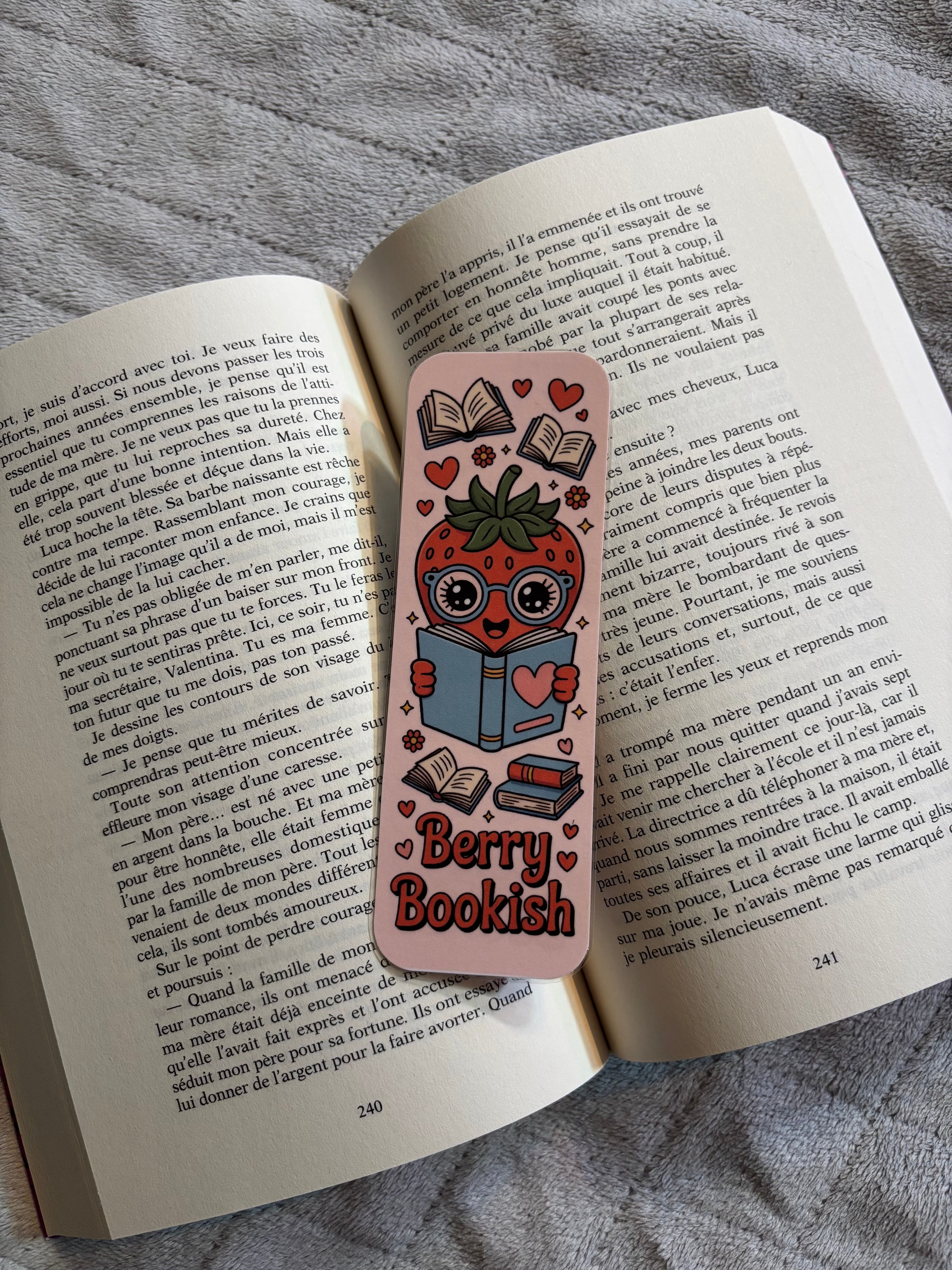 Marque-page Berry bookish