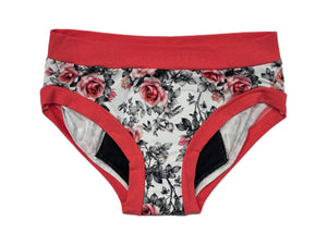 PRÊT À PARTIR Culotte menstruelle de nuit Small en AWJ- Rose