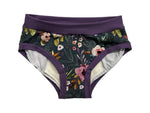 Charger l&#39;image dans la galerie, PRÊT À PARTIR Culotte menstruelle de nuit Small Naturel - Petites fleurs
