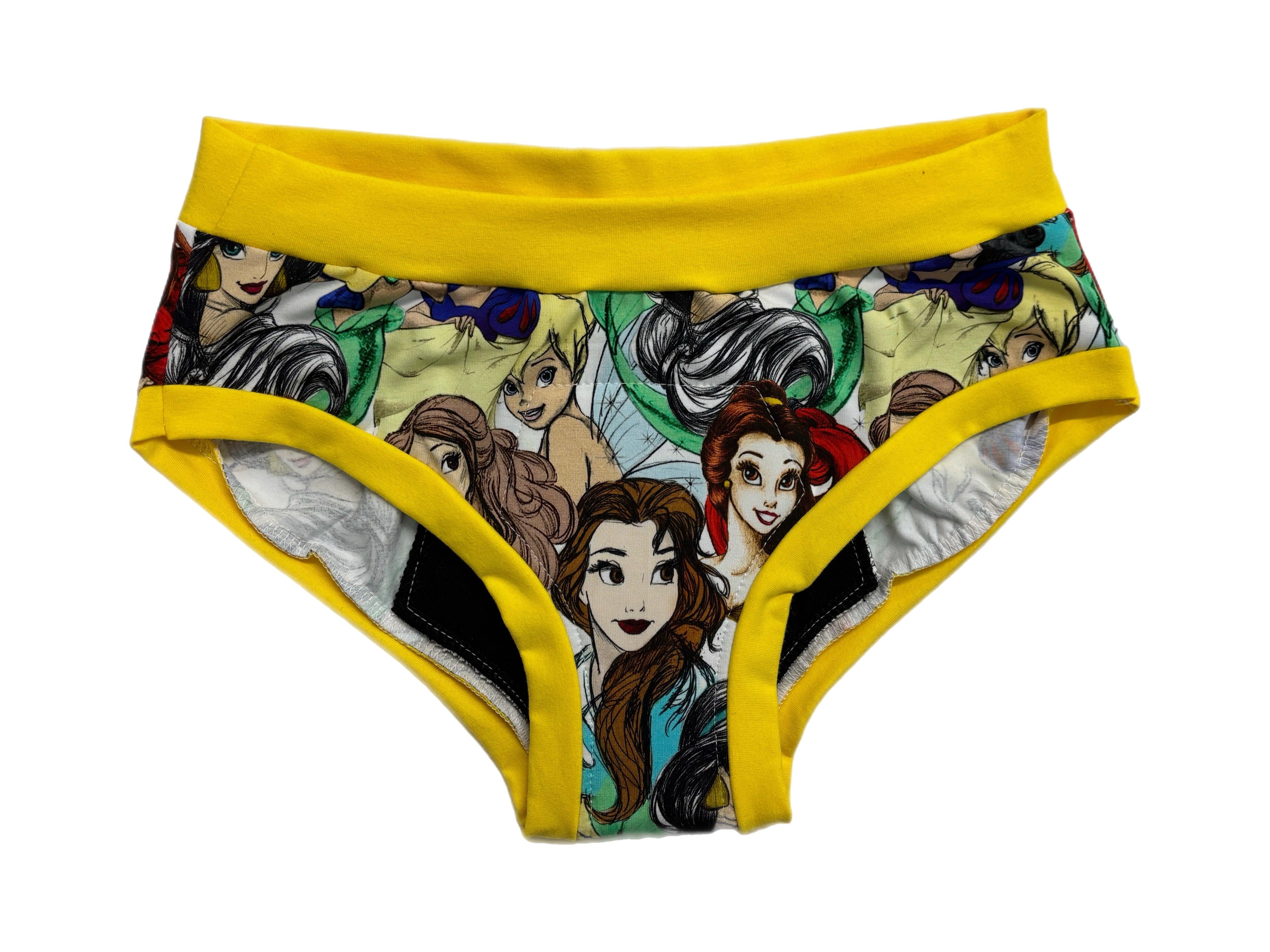 PRÊT À PARTIR Culotte menstruelle de nuit MÉDIUM - Princesse